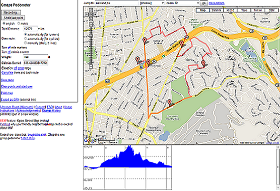 Gmaps Pedometer + Google Calc = 8.94607843 minutes per mile