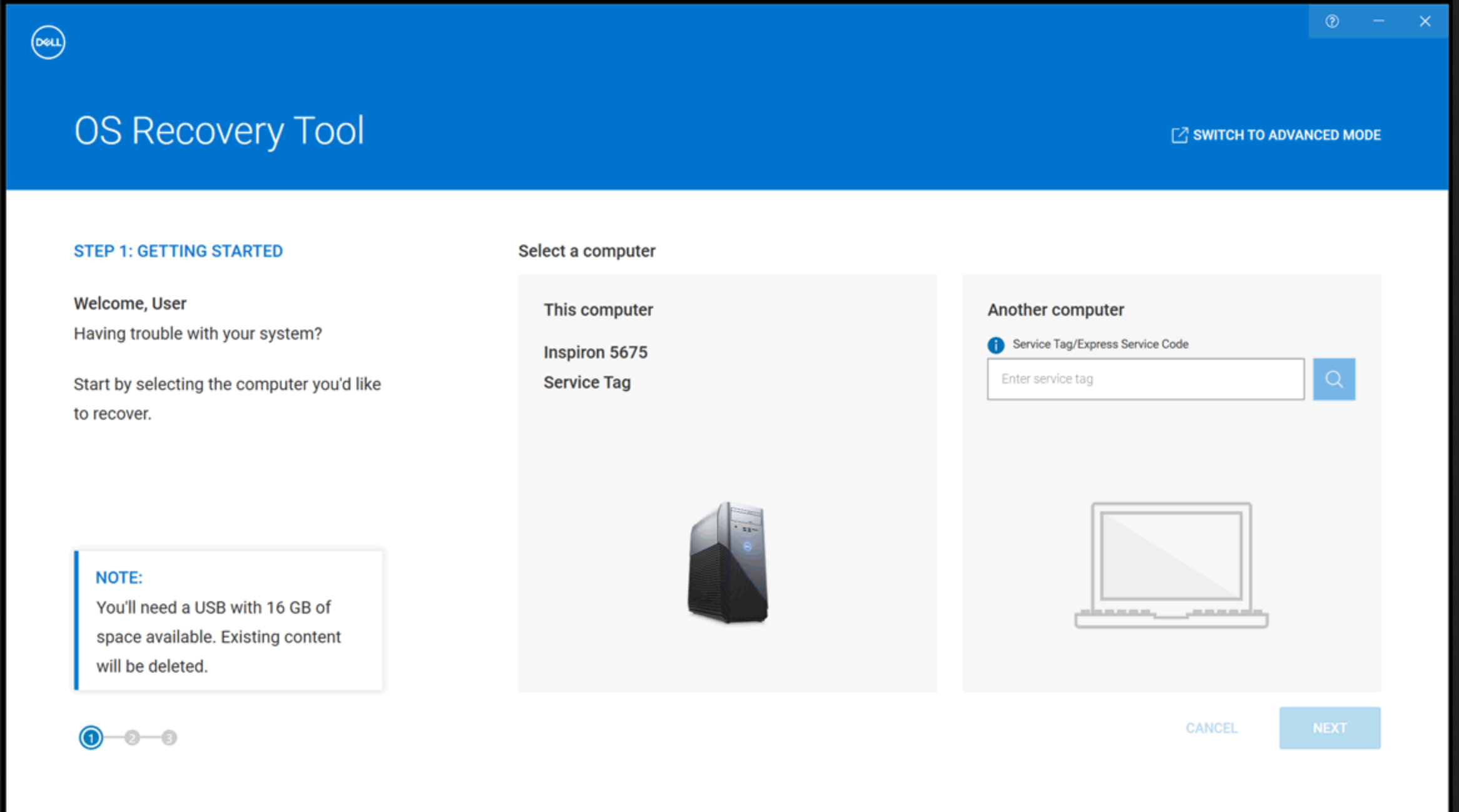 boot from usb windows 10 dell